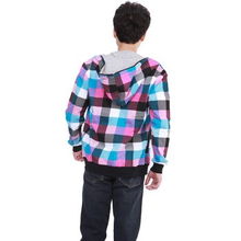 高邦2012秋季新款男士粉红格纹卫衣 青春休闲的时尚宣言